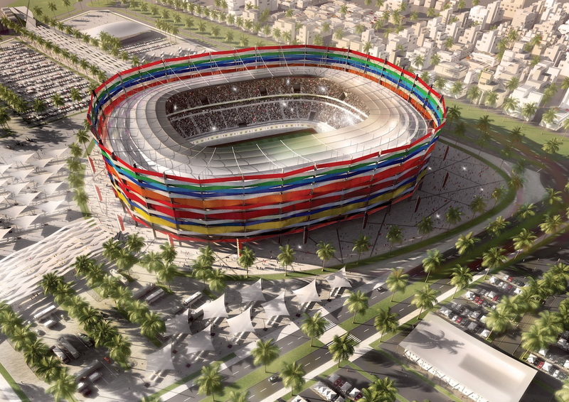 Illustration for article titled Check Out The Cool Things Qatar's Slaves Will Build For The World Cup!